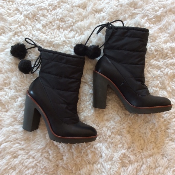 kate spade Shoes - Kate Spade Black "Ginnie" High Heel Boots Size 7